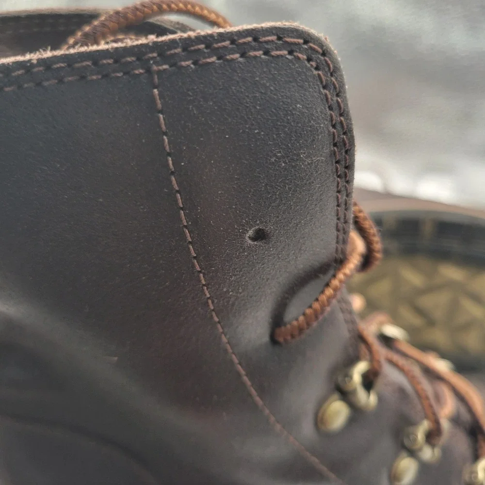 The North Face Womens US 8 EU 39 Ballard Lace II Brown Leather Boots Distressed
